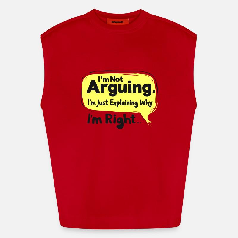 EXPLIQUANT Débardeur bio épais oversize fabriqué en UE