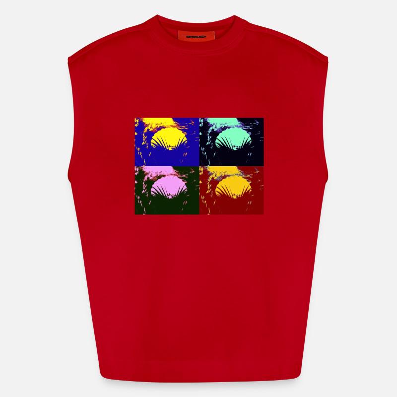 Shell Heavyweight Oversized Organic Tank Top Made in EU