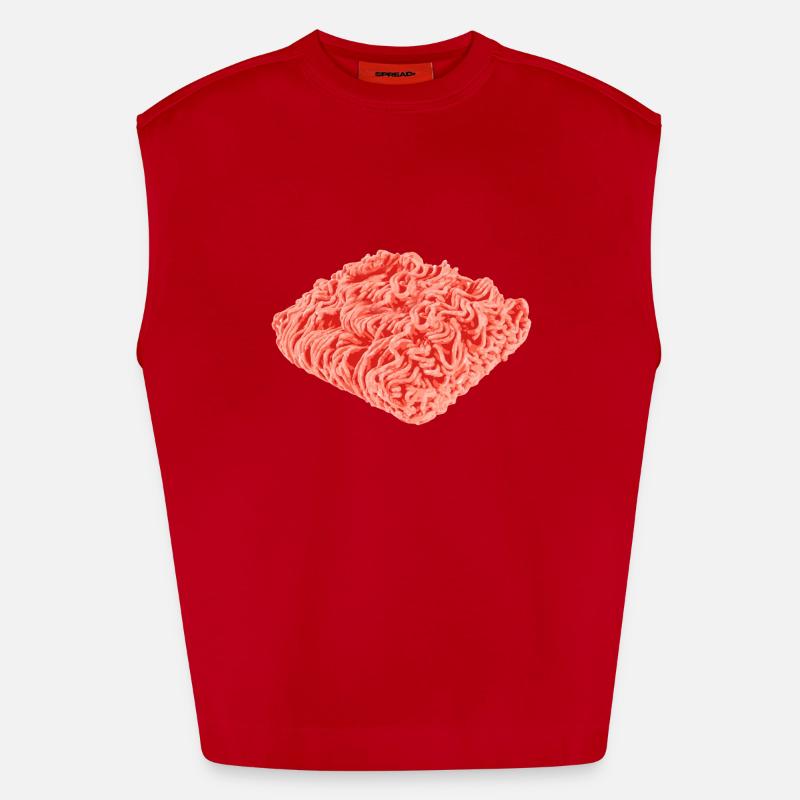 Hackfleisch Heavyweight Oversized Organic Tank Top Made in EU