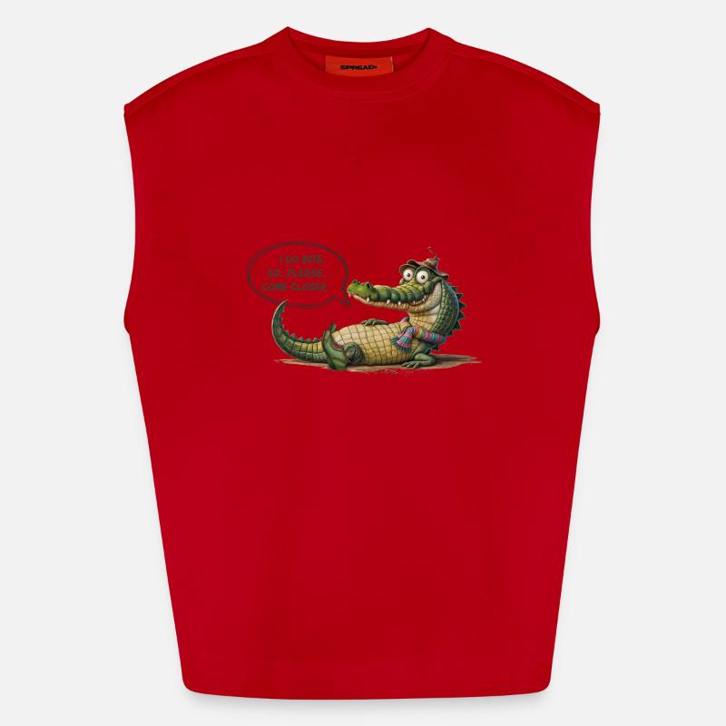 Relaxed Rex Heavyweight Oversized Organic Tank Top Made in EU