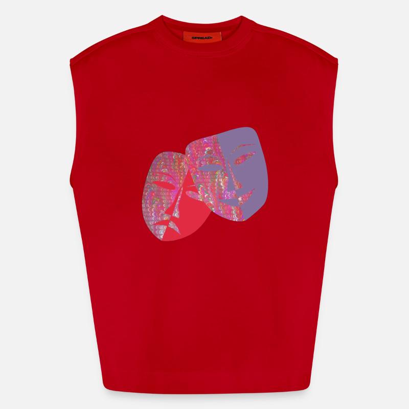 masques e 61 Débardeur bio épais oversize fabriqué en UE