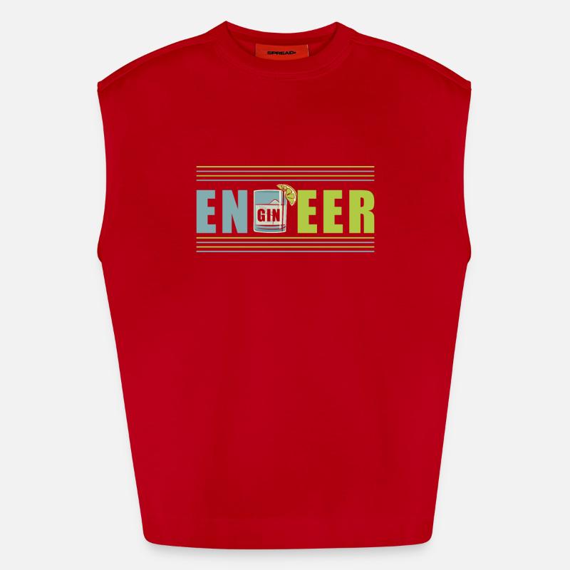Engineer Heavyweight Oversized Organic Tank Top Made in EU