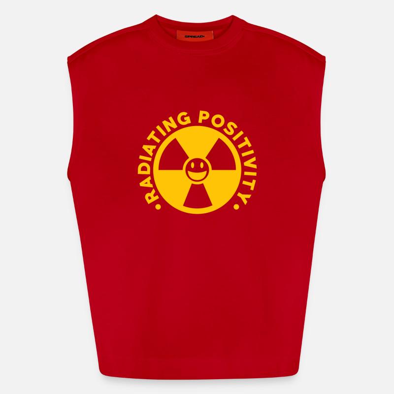 Radioactive Heavyweight Oversized Organic Tank Top Made in EU