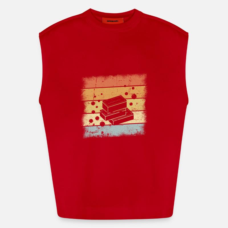 Making soap Heavyweight Oversized Organic Tank Top Made in EU