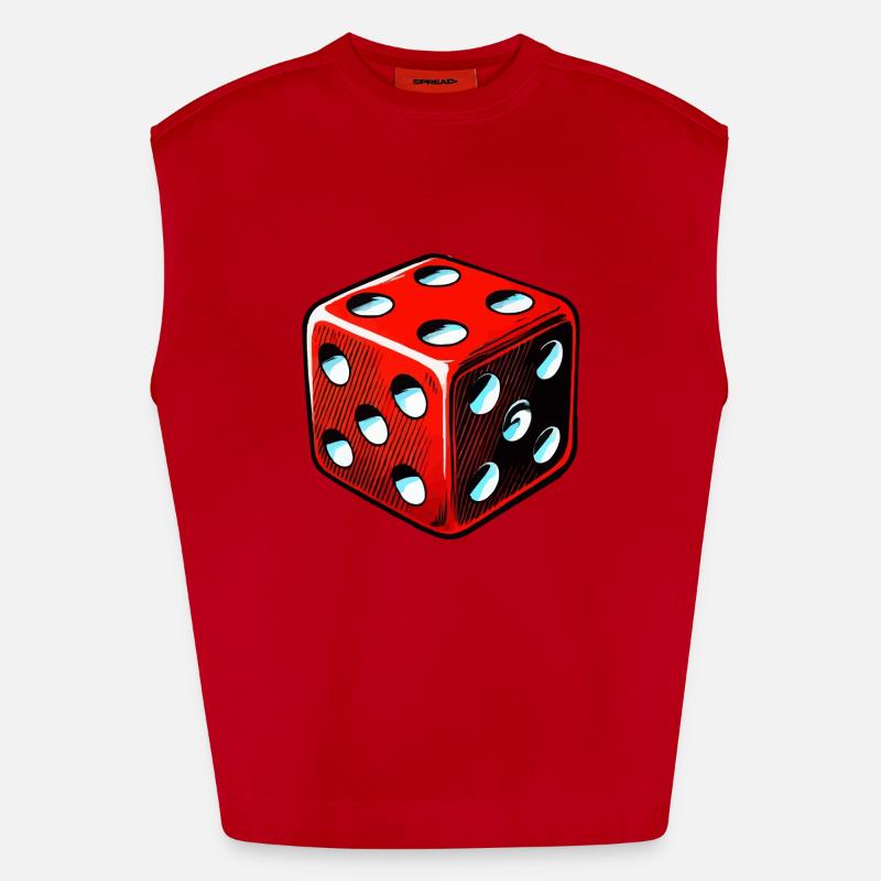 cube Débardeur bio épais oversize fabriqué en UE