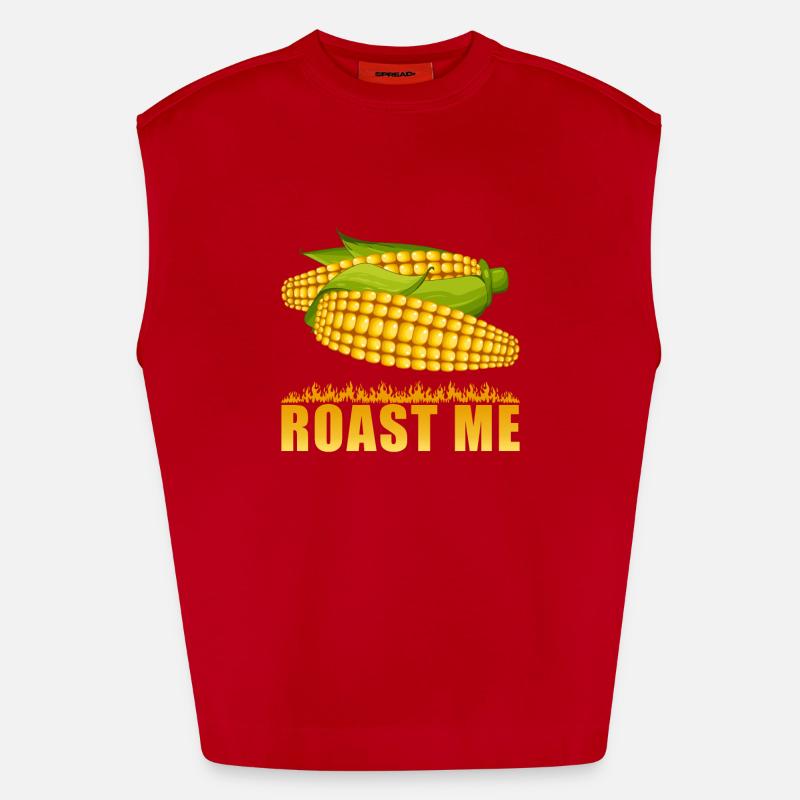 Corn Heavyweight Oversized Organic Tank Top Made in EU