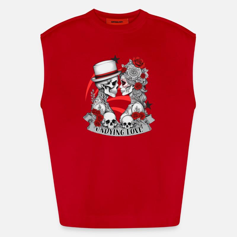 Amour éternel Débardeur bio épais oversize fabriqué en UE