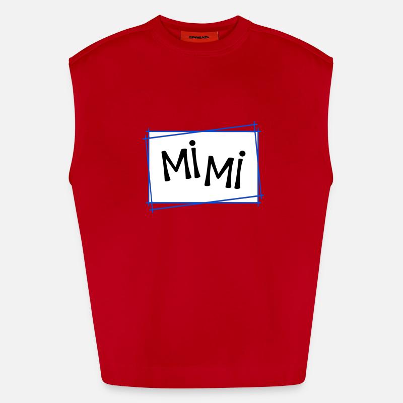Mimi Débardeur bio épais oversize fabriqué en UE