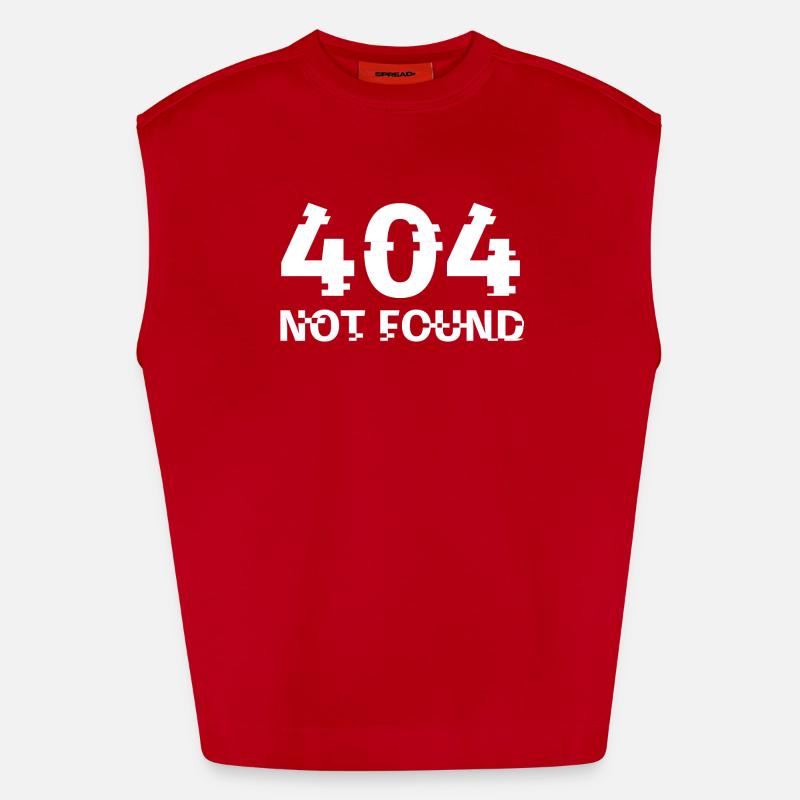 Computer, Internet, Computer - Heavyweight Oversized Organic Tank Top Made in EU - red