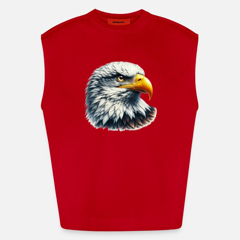 Eagle Heavyweight Oversized Organic Tank Top Made in EU