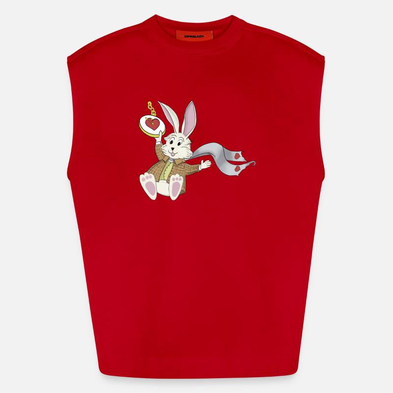 White Rabbit Heavyweight Oversized Organic Tank Top Made in EU