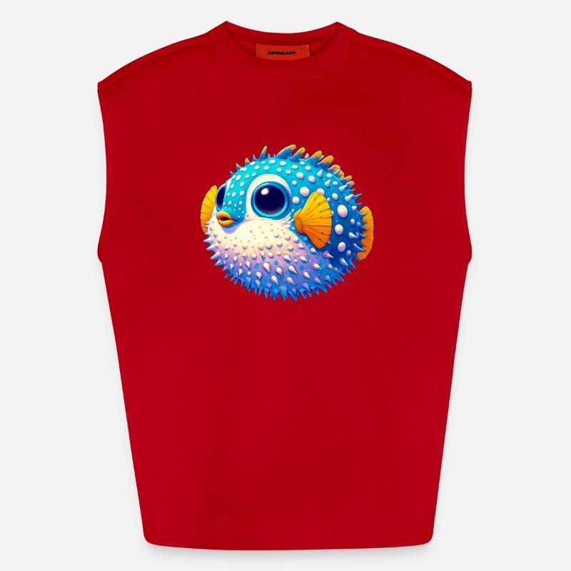 Kugelfisch Heavyweight Oversized Organic Tank Top Made in EU