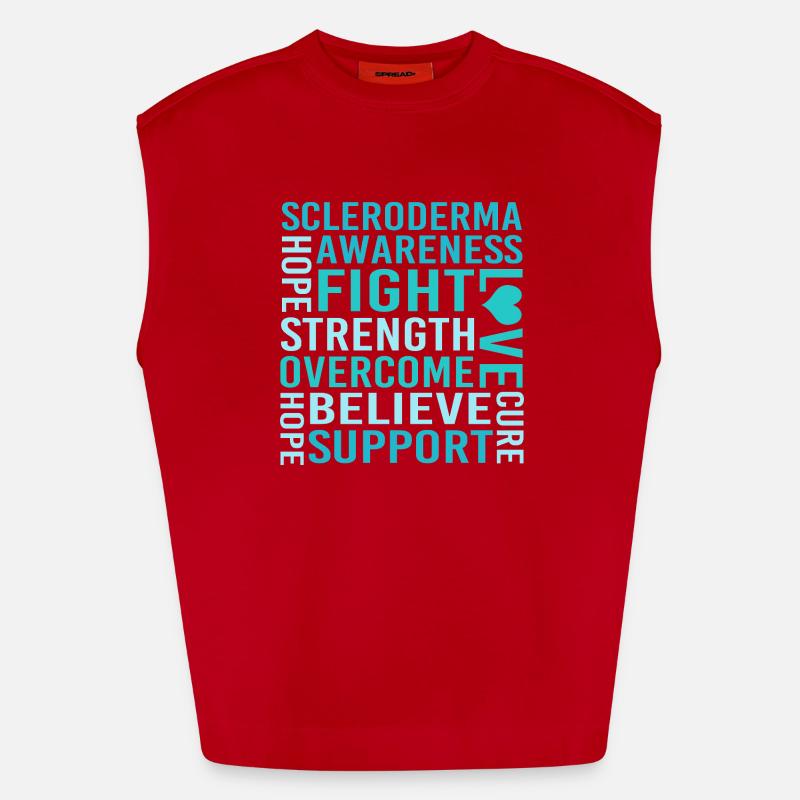 Scleroderma Heavyweight Oversized Organic Tank Top Made in EU