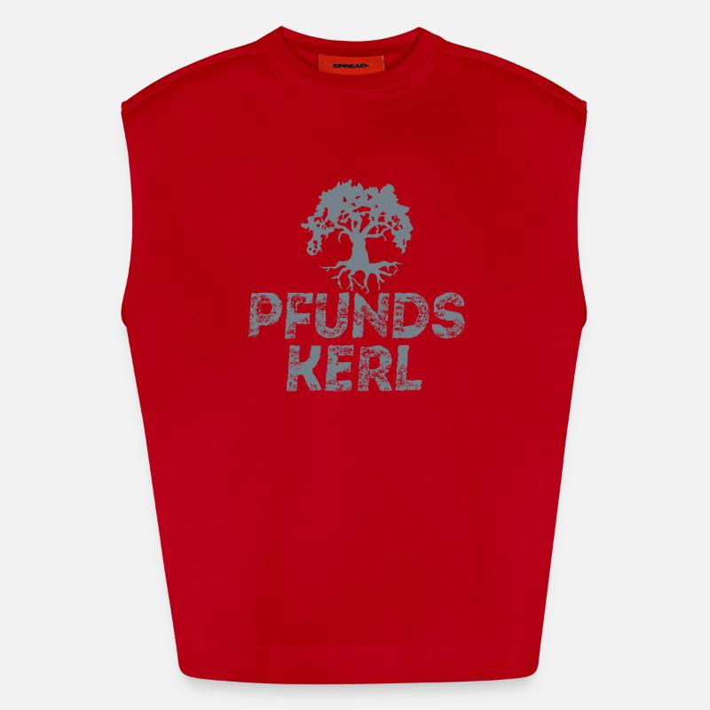 Pound Guy Heavyweight Oversized Organic Tank Top Made in EU
