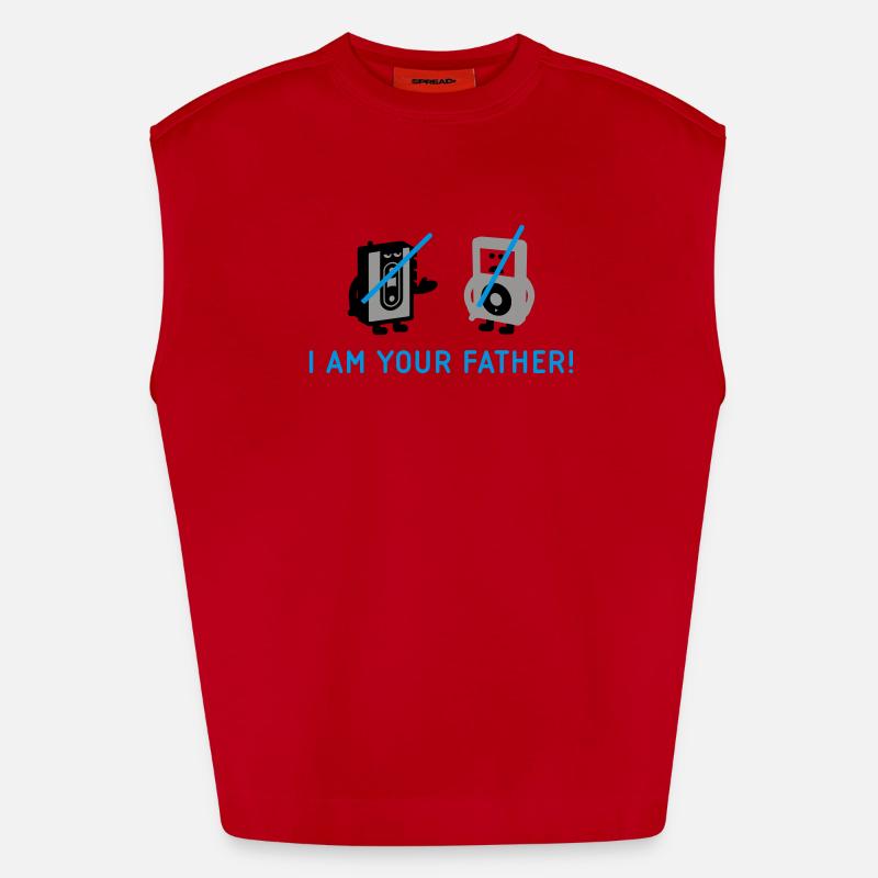 darth vader vs pod Débardeur bio épais oversize fabriqué en UE