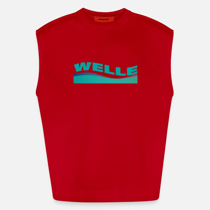 WAVE Heavyweight Oversized Organic Tank Top Made in EU