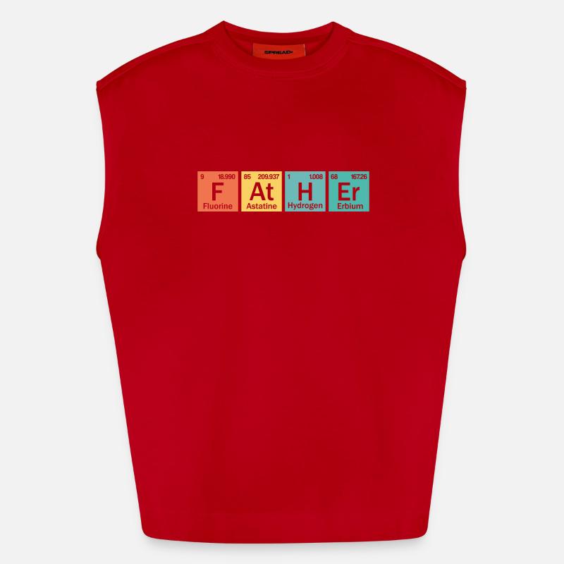 Father element Débardeur bio épais oversize fabriqué en UE