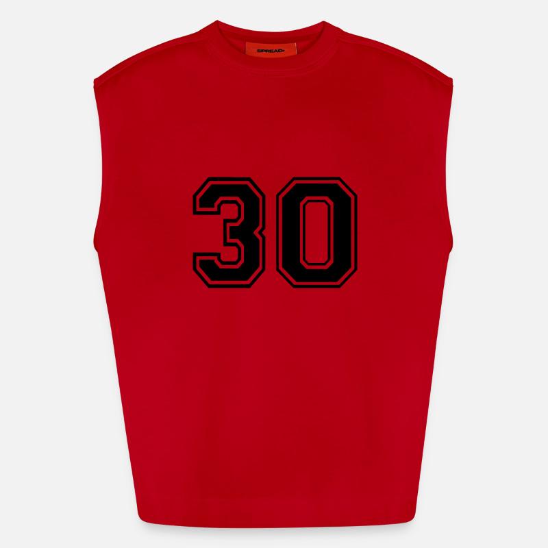 30 Heavyweight Oversized Organic Tank Top Made in EU