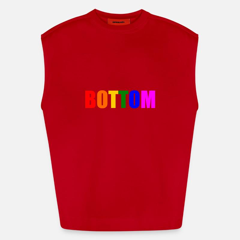 Bottom Heavyweight Oversized Organic Tank Top Made in EU