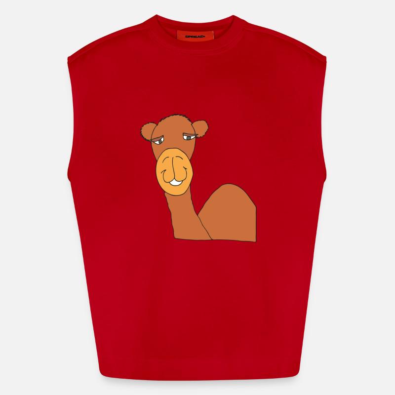 kamel Heavyweight Oversized Organic Tank Top Made in EU