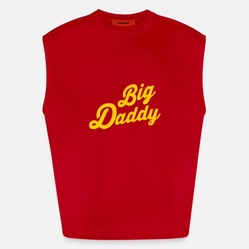 Big daddy Débardeur bio épais oversize fabriqué en UE