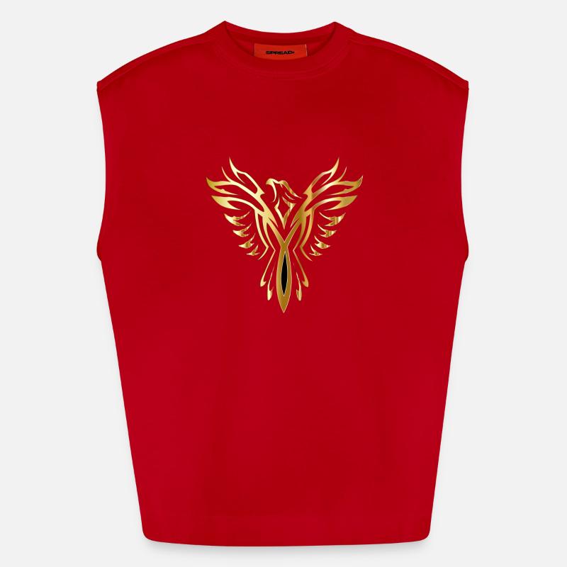 Phoenix Débardeur bio épais oversize fabriqué en UE