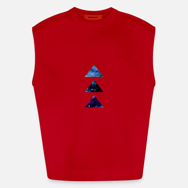 SPACE TRIANGLE Heavyweight Oversized Organic Tank Top Made in EU