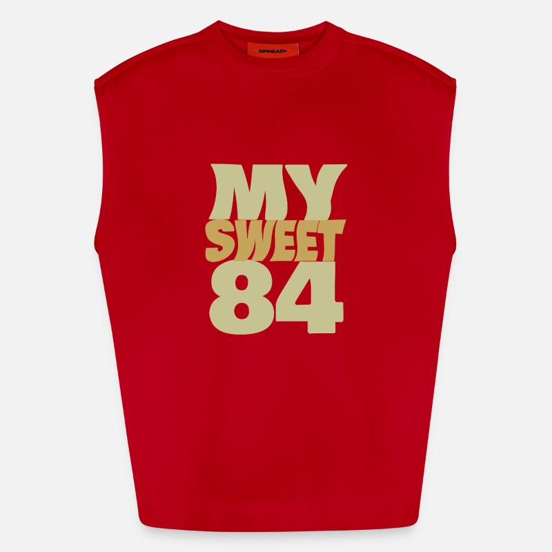 Doux 84 Débardeur bio épais oversize fabriqué en UE