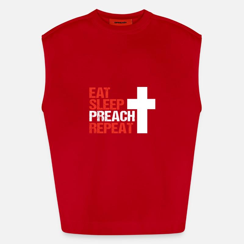 Pasteur Débardeur bio épais oversize fabriqué en UE