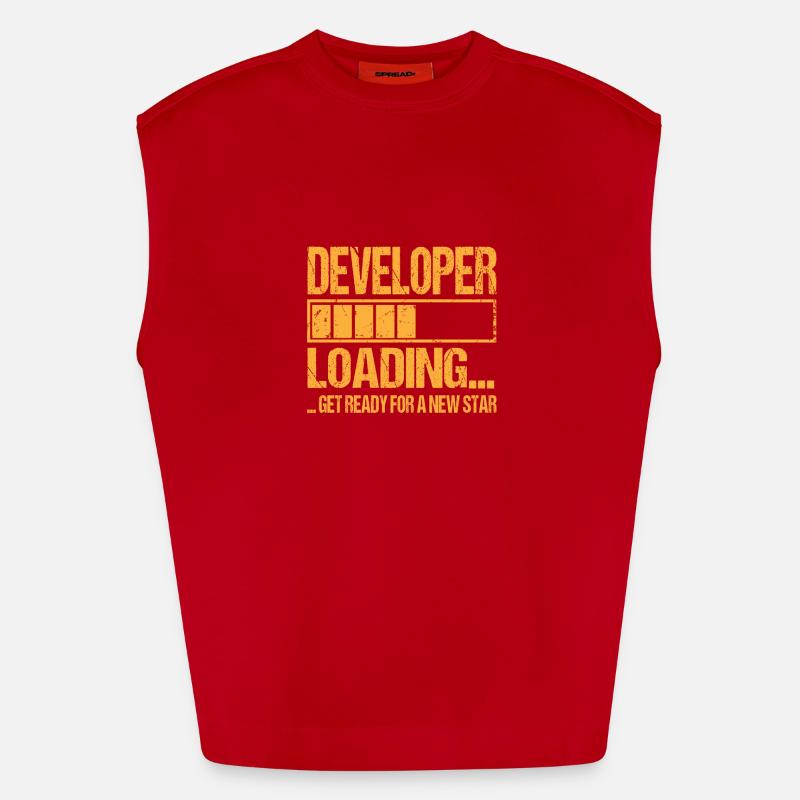 Developer loading Developer Training Heavyweight Oversized Organic Tank Top Made in EU