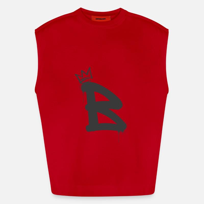 B Heavyweight Oversized Organic Tank Top Made in EU