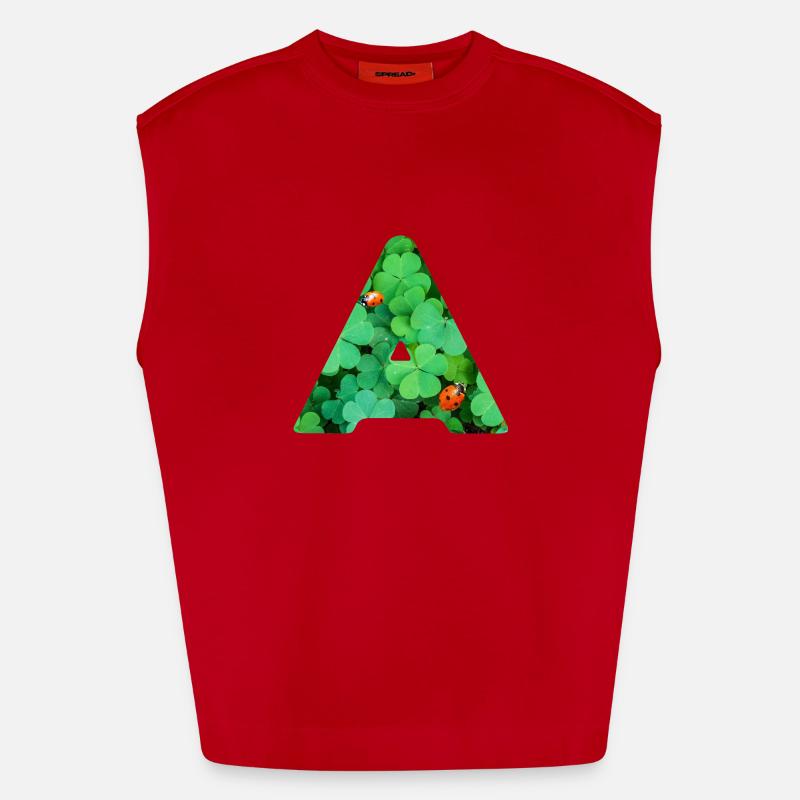 Trèfles A Débardeur bio épais oversize fabriqué en UE