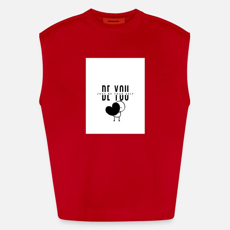 Sei du selbst Heavyweight Oversized Organic Tank Top Made in EU