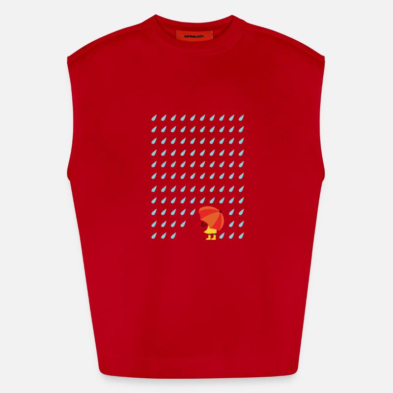 rain Heavyweight Oversized Organic Tank Top Made in EU