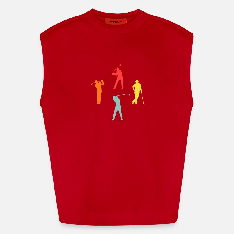 Golfspieler Evolution Golf Heavyweight Oversized Organic Tank Top Made in EU