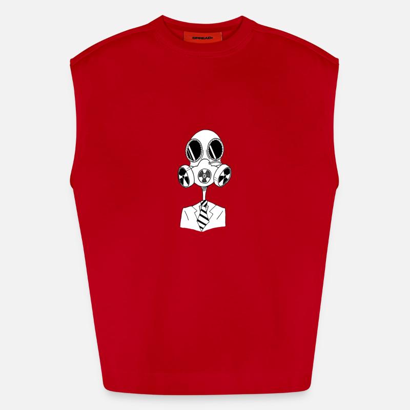 Sake mesh Heavyweight Oversized Organic Tank Top Made in EU