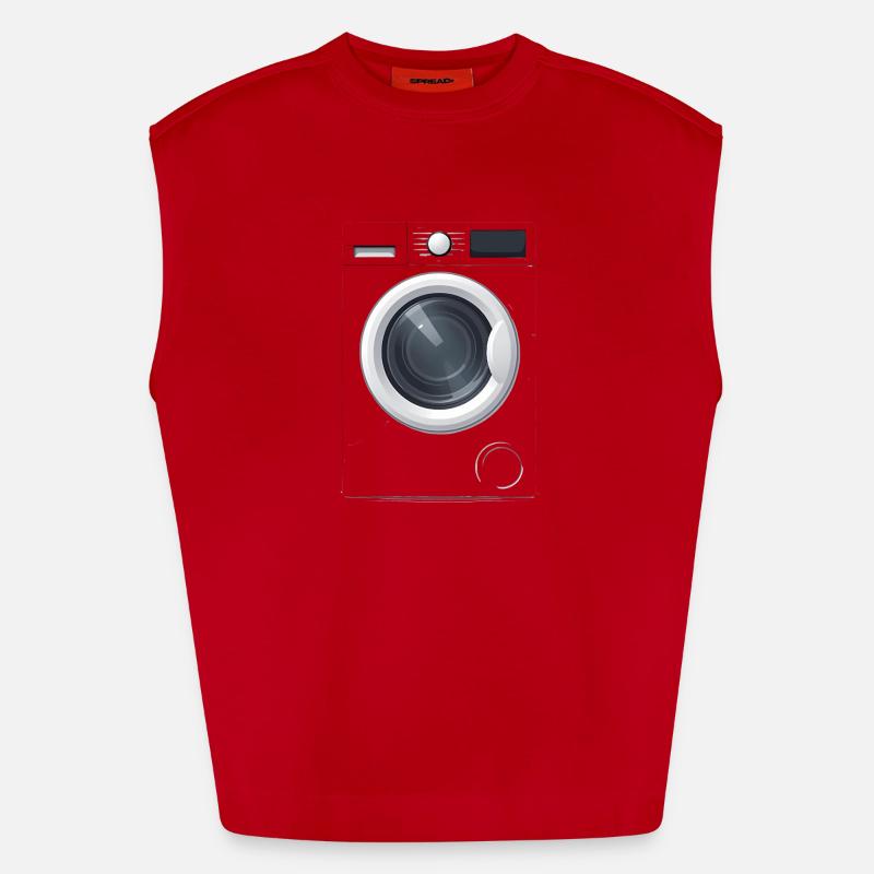 Carnaval de remplacement de costume de machine à laver Débardeur bio épais oversize fabriqué en UE