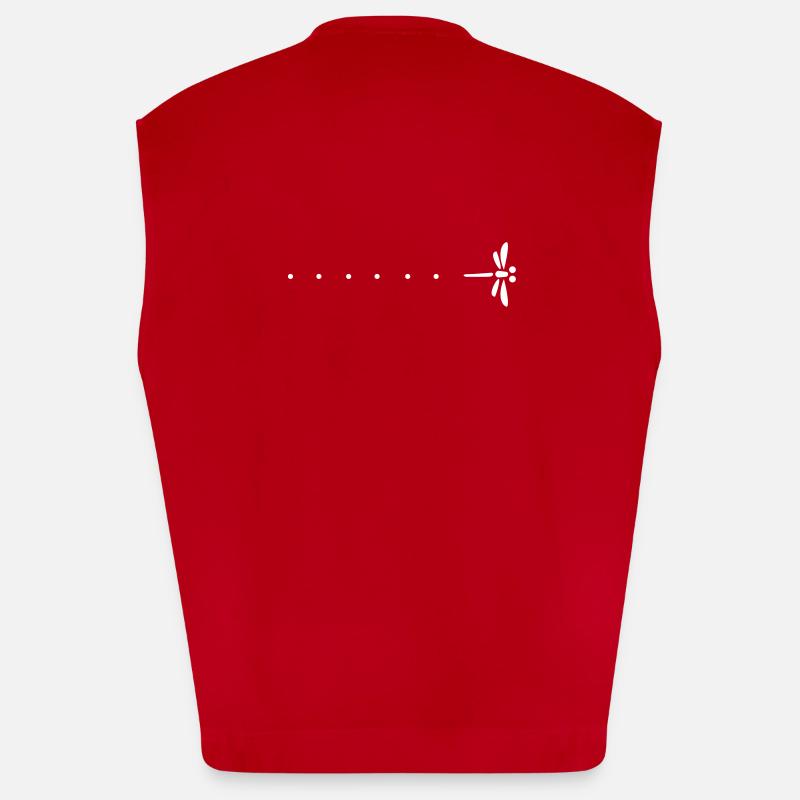 Passage de libllule et étonnement Débardeur bio épais oversize fabriqué en UE