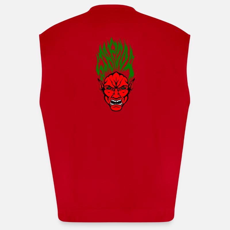 Stapooa Dämon Farbe Heavyweight Oversized Organic Tank Top Made in EU