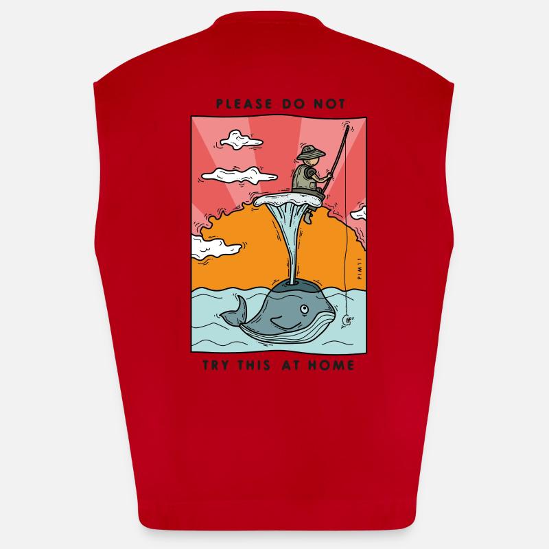 N’essayez pas cela à la maison Débardeur bio épais oversize fabriqué en UE