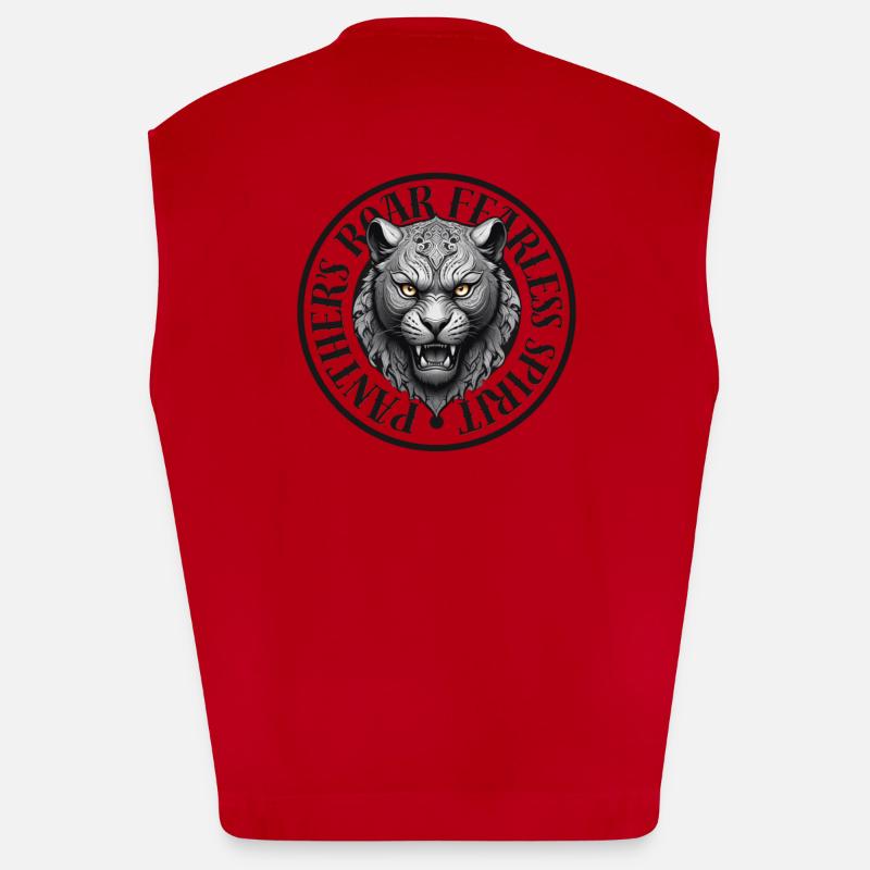 Fearless Panther Heavyweight Oversized Organic Tank Top Made in EU
