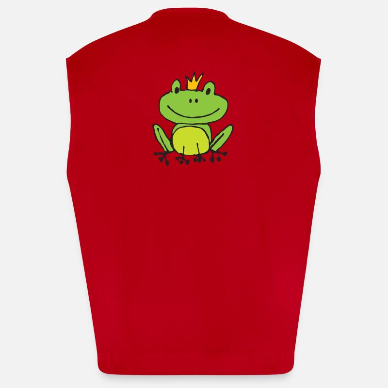 Frosch oder Prinz? - Heavyweight Oversized Organic Tank Top Made in EU - Rot