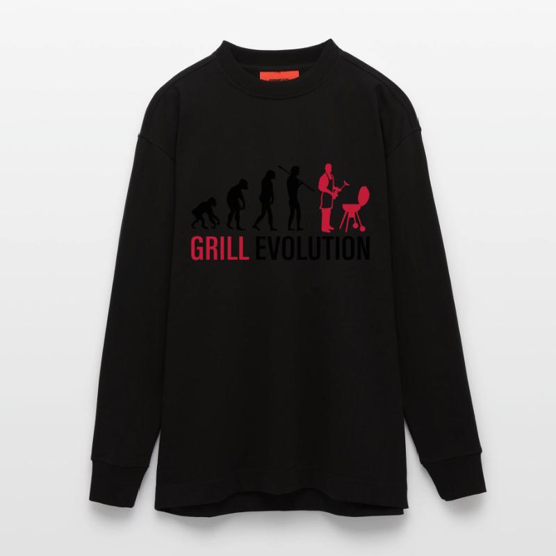 Grill Evolution Heavyweight Oversized Organic Longsleeve Shirt Made in EU
