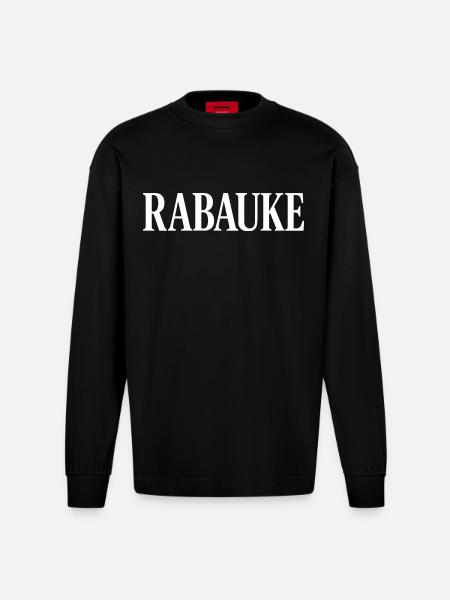 Loubard - Manches longues bio épais oversize fabriqué en UE - SOLID BLACK