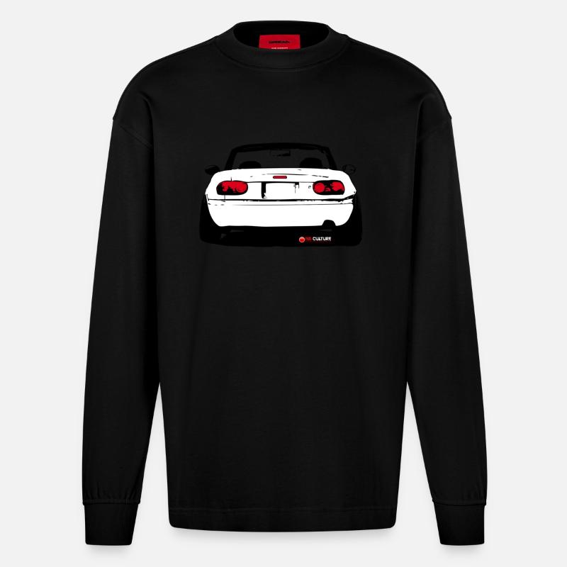 nac_kl_tail_weiss - Heavyweight Oversized Organic Langarmshirt Made in EU - SOLID BLACK