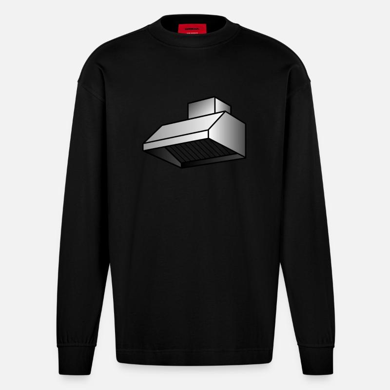 couverts vaisselle flatware silverware cutlery100 - Manches longues bio épais oversize fabriqué en UE - SOLID BLACK