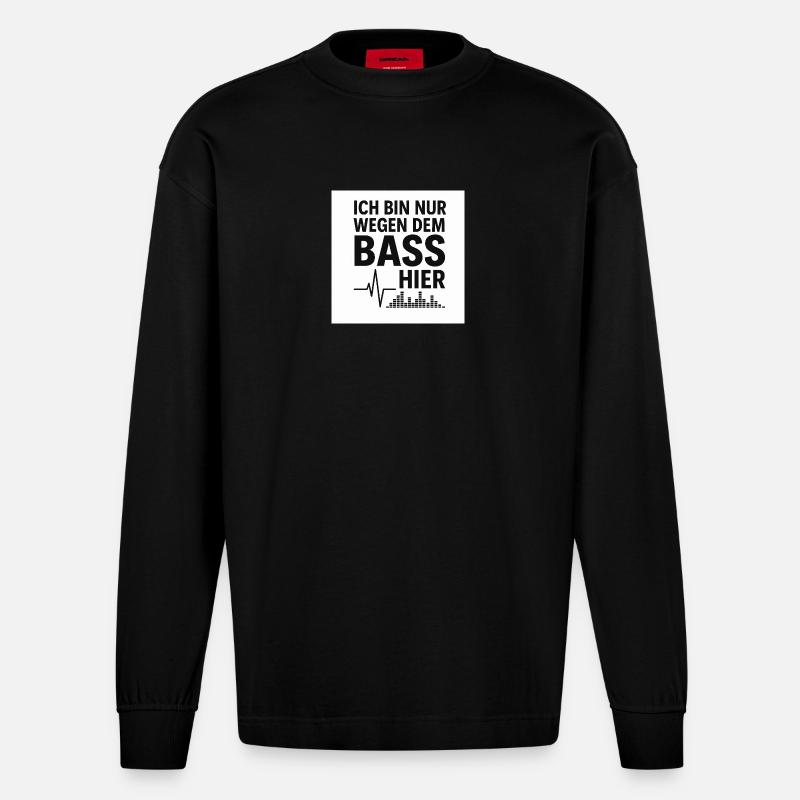 0A809AD4-E7DF-4CF1-9575-0EAF255C91D6 - Heavyweight Oversized Organic Longsleeve Shirt Made in EU - SOLID BLACK