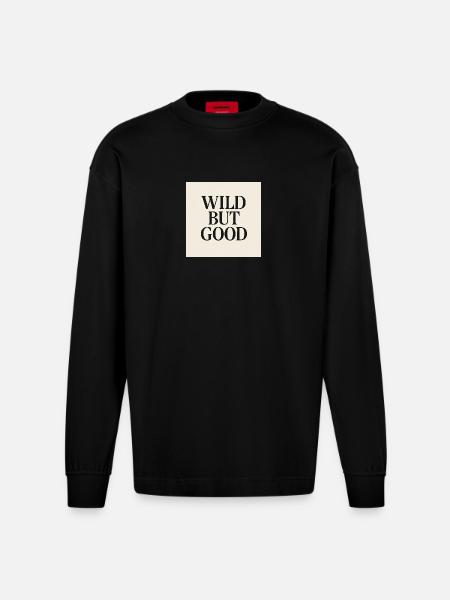 78BA7F94-238B-4308-97DB-99BE7A67FFE7_7 - Heavyweight Oversized Organic Longsleeve Shirt Made in EU - SOLID BLACK