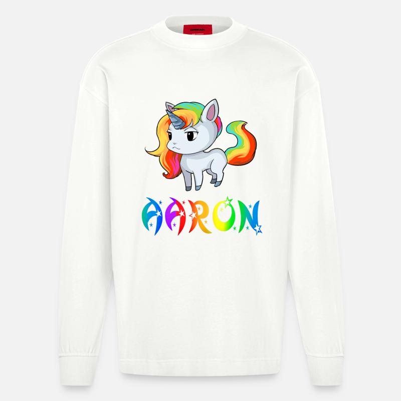Aaron Einhorn - Heavyweight Oversized Organic Langarmshirt Made in EU - OFF WHITE