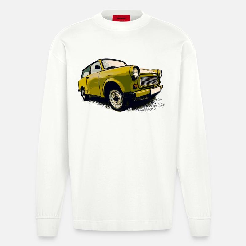 Tabbi vert - Manches longues bio épais oversize fabriqué en UE - OFF WHITE